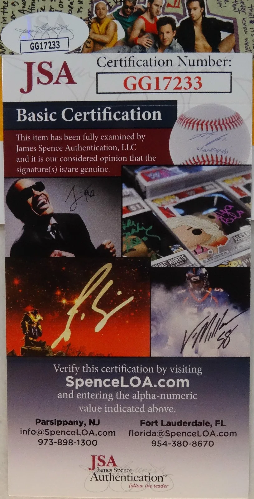 SIGNED SIMPLE PLAN AUTOGRAPHED CD FRAME DISPLY CERTIFIED AUTHENTIC JSA # GG17233, image 3