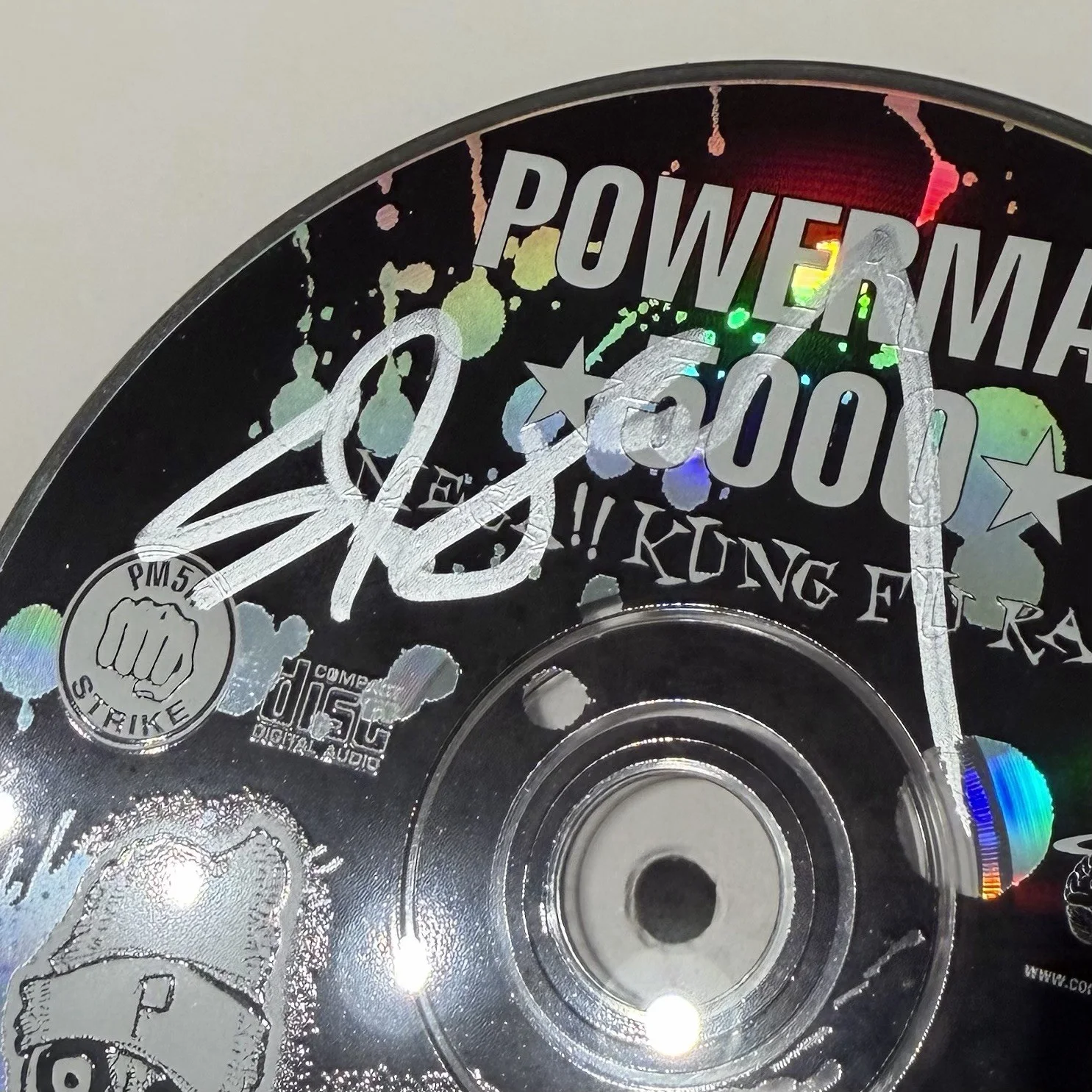SPIDER ONE SIGNED POWERMAN 5000 MEGA KUNG FU RADIO CD ALBUM AUTOGRAPH PSA COA, image 3