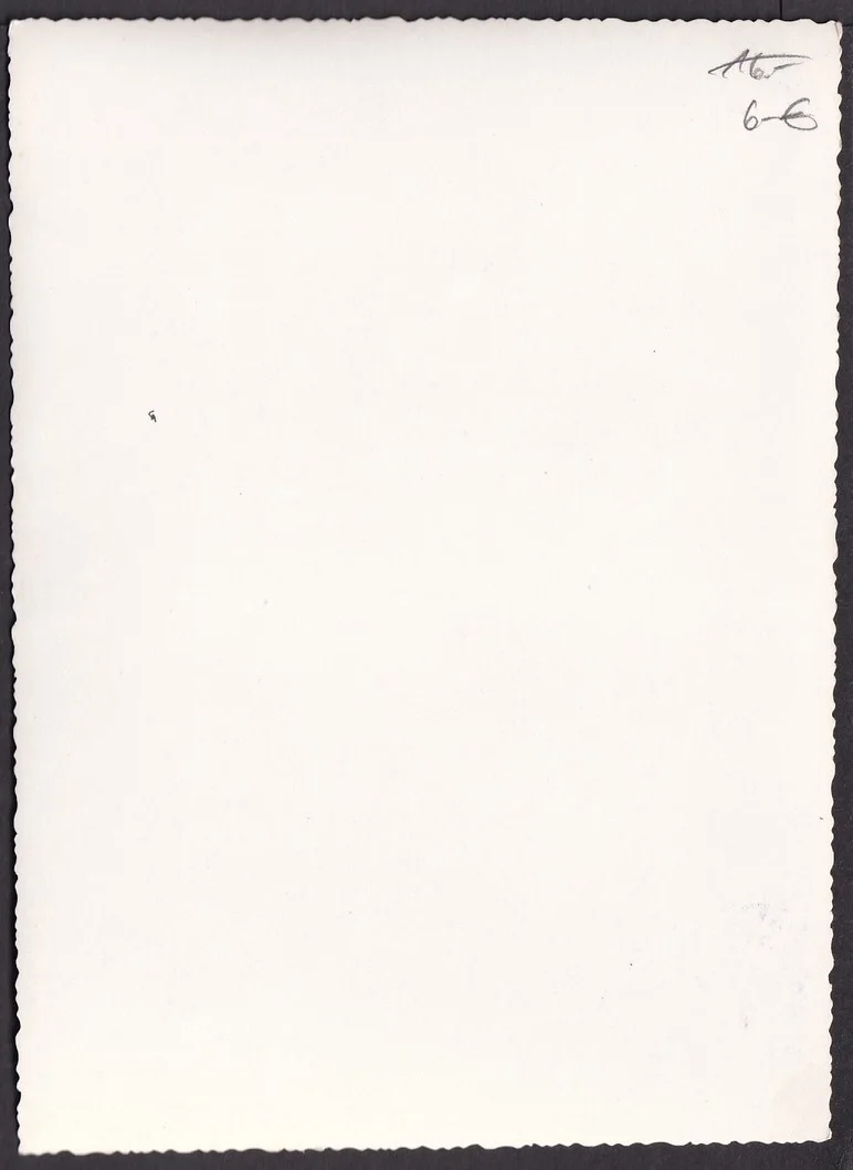 Pollege multi-talented female performer vintage signed card, image 2