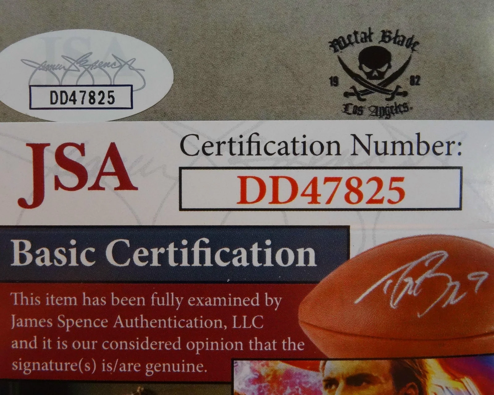 SIGNED WHITECHAPEL AUTOGRAPHED CD DISPLAY ALL6 CERTIFIED AUTHENTIC JSA # DD47825, image 4