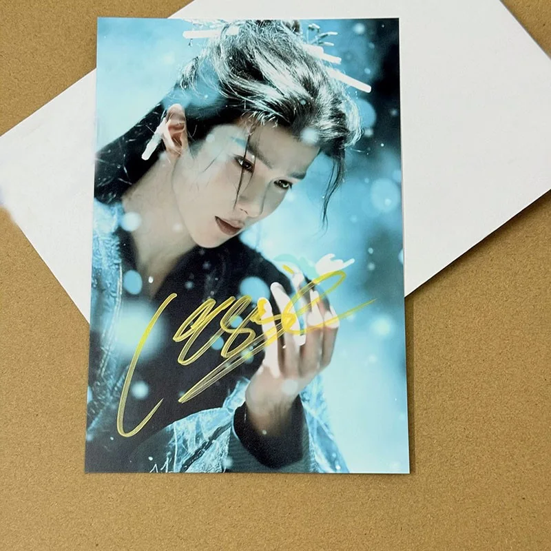 Love In The Clouds Yu Cheng En Si Tuling Signed Photo Autograph Photo Collection, изображение 4