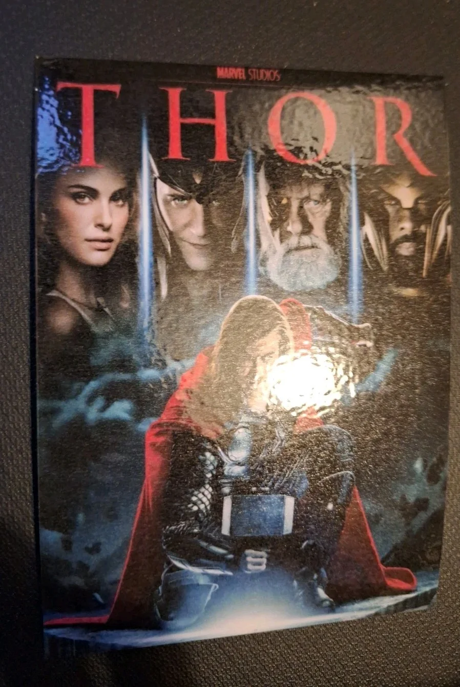 Modern Style Postcard "Thor" 2011 – Reproduction Art – Print, image 2