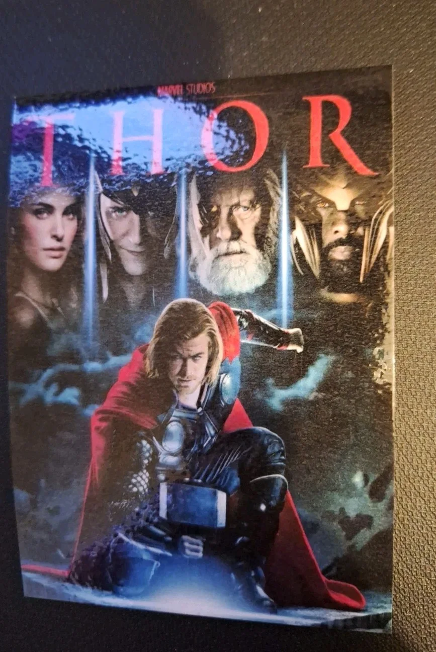 Modern Style Postcard "Thor" 2011 – Reproduction Art – Print, image 3