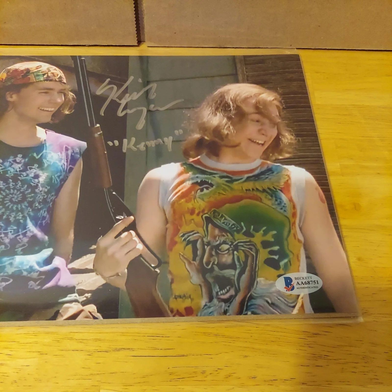 KEITH COOGAN Kenny DON'T TELL MOM.... signed autographed 8x10s Bam Box bas, изображение 3