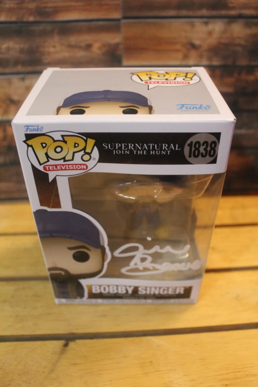 Jim Beaver — Signed Pop #1838 - Supernatural - Bobby Singer, Jim Beaver + COA, image 3