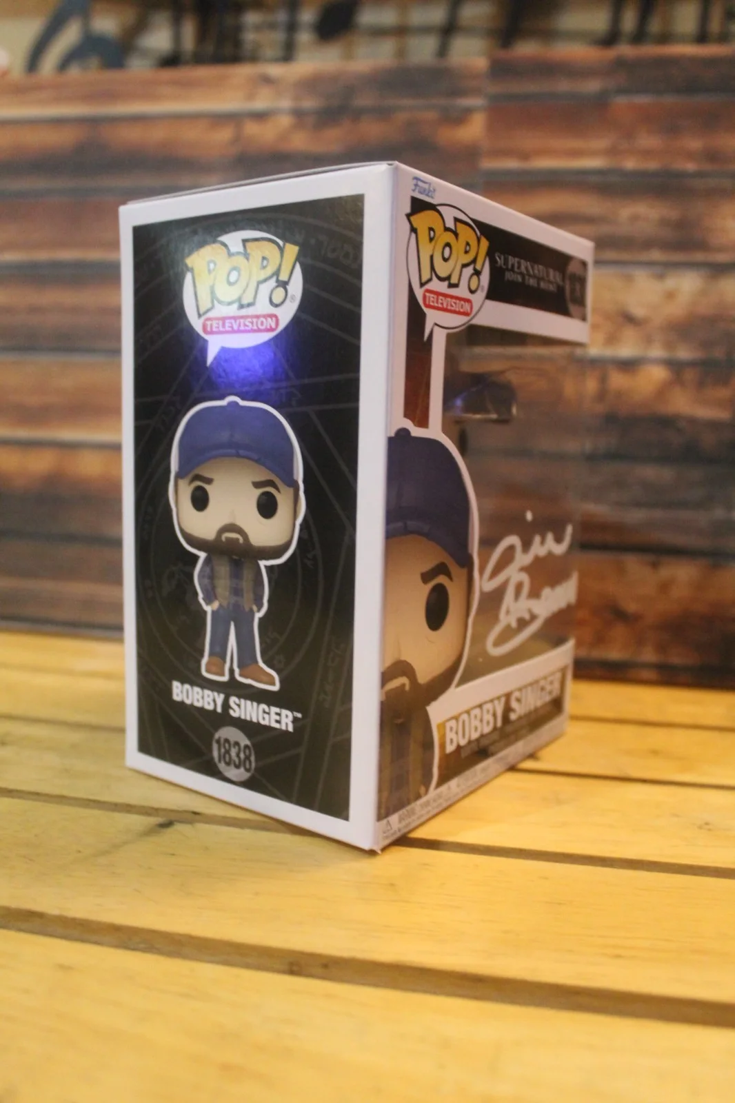 Jim Beaver — Signed Pop #1838 - Supernatural - Bobby Singer, Jim Beaver + COA, image 4