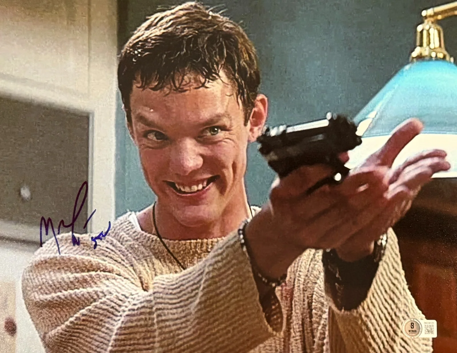 Matthew Lillard — Matthew Lillard Signed 11x14 Photo Scream Authentic Autograph Beckett Witness