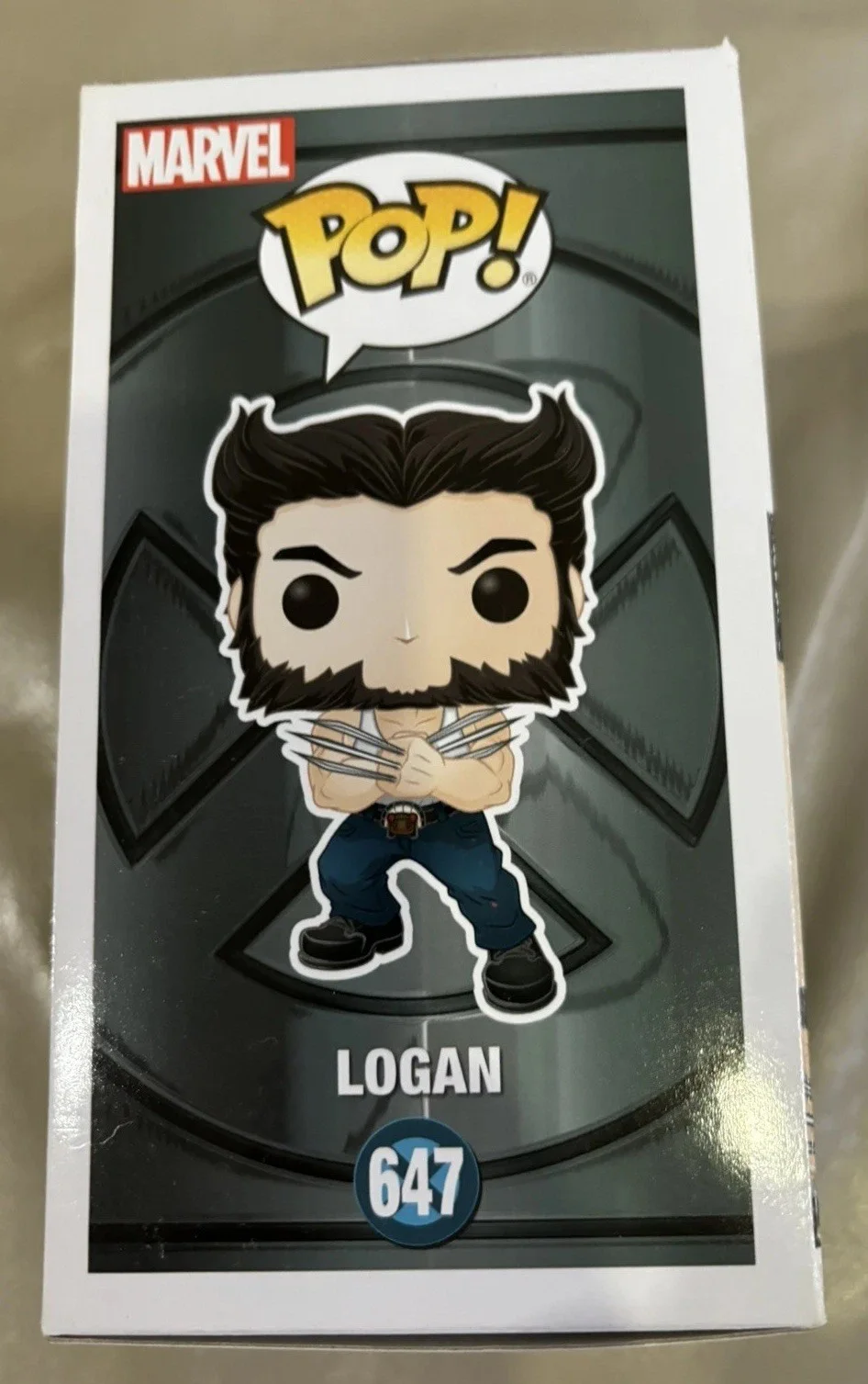 Hugh Jackman — Logan Funko Pop signed by Hugh Jackman With Exact Proof Wolverine Deadpool, image 3