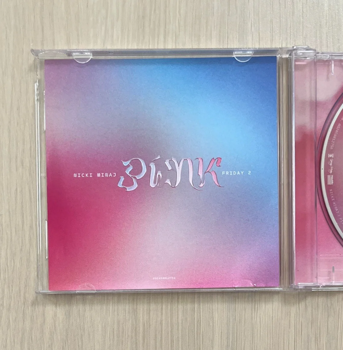 Nicki Minaj Pink Friday 2 CD With SIGNED AUTOGRAPHED Art Card, image 3