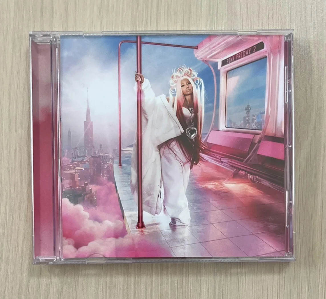 Nicki Minaj Pink Friday 2 CD With SIGNED AUTOGRAPHED Art Card, image 4