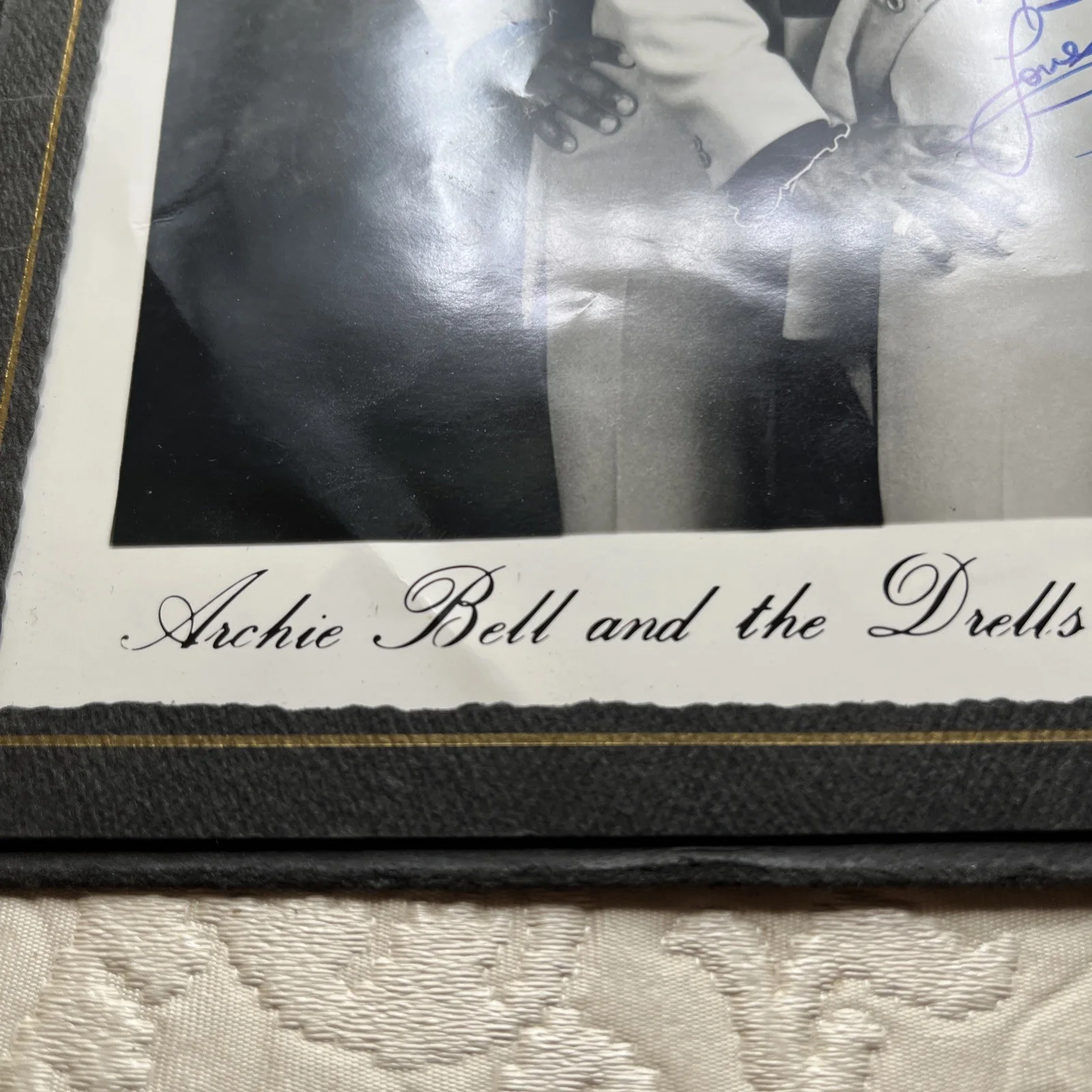 Archie Bell And The Drells 8x10 Signed Photograph Autographed Personalized, изображение 4
