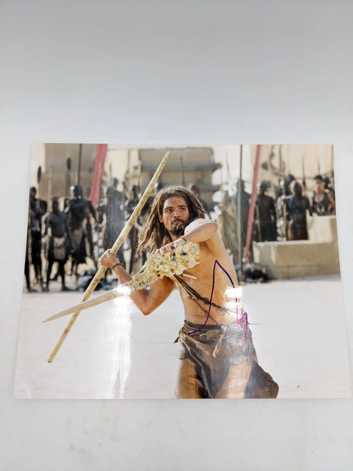 Steven Straight 10,000 BC Hand Signed 8x10 Photo Autograph, image 2
