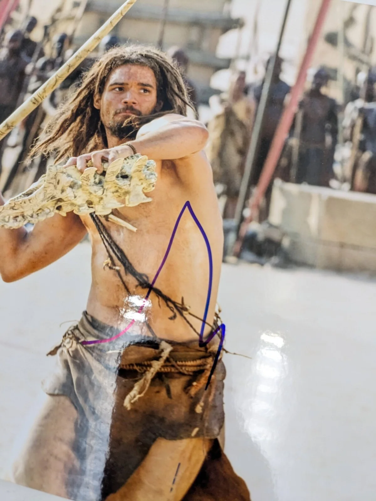 Steven Straight 10,000 BC Hand Signed 8x10 Photo Autograph, image 3