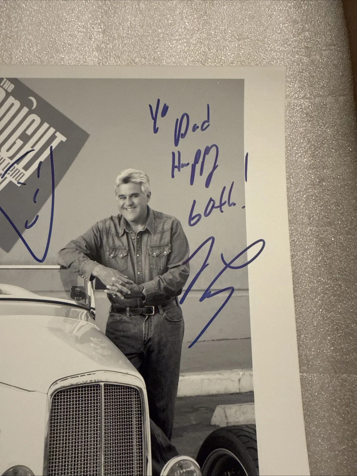 Jay Leno Signed 8x10 Photo The Tonight Show Comedian Autograph, image 2