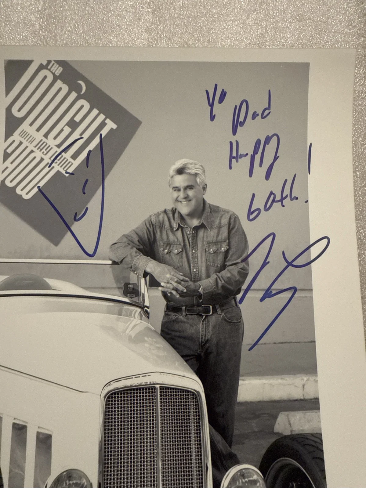 Jay Leno Signed 8x10 Photo The Tonight Show Comedian Autograph, image 3