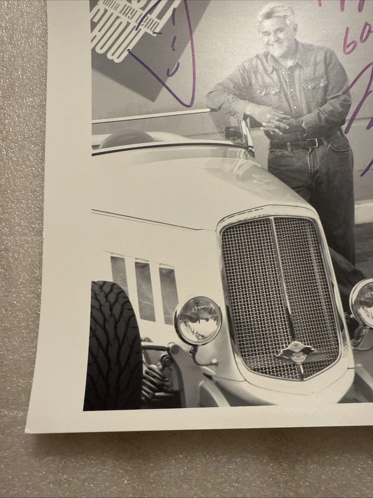 Jay Leno Signed 8x10 Photo The Tonight Show Comedian Autograph, image 4
