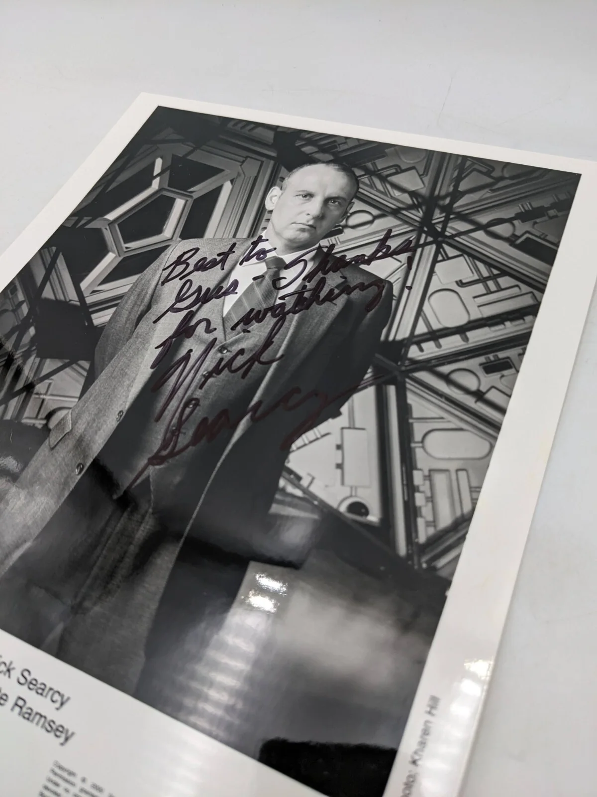 Nick Searcy As Nate Ramsey Seven Days TV Scifi Hand Signed Photo Autograph 8x10, изображение 3