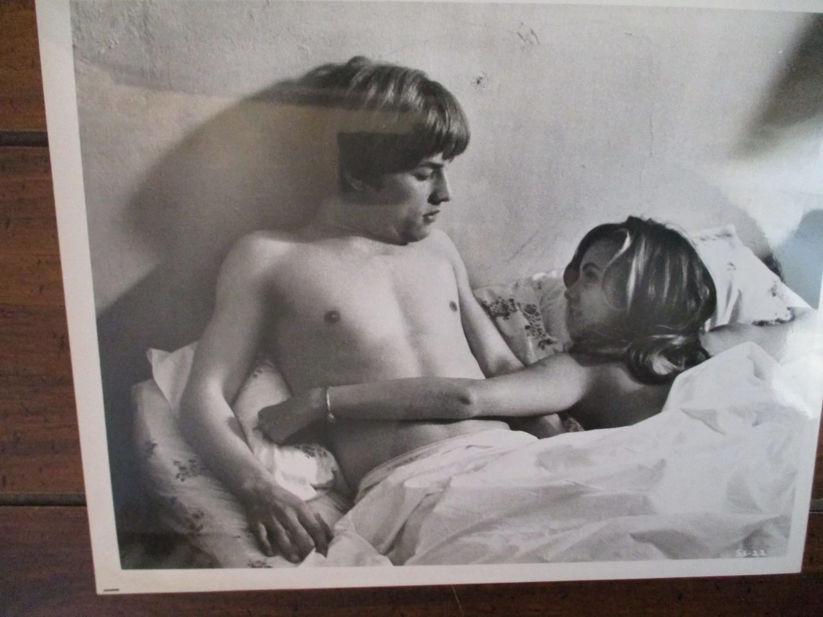Don Johnson/Dianne Hull(THE MAGIC GARDEN OF STANLEY SWEETHEART)B & W 1970 Photo, изображение 2
