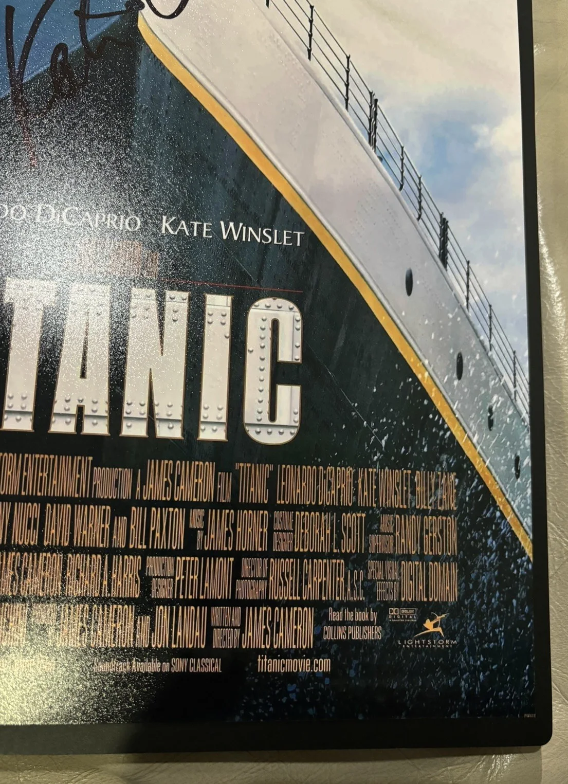 Kate Winslet — Titanic 11x17 Photo Signed by Kate Winslet With Exact Proof, image 4