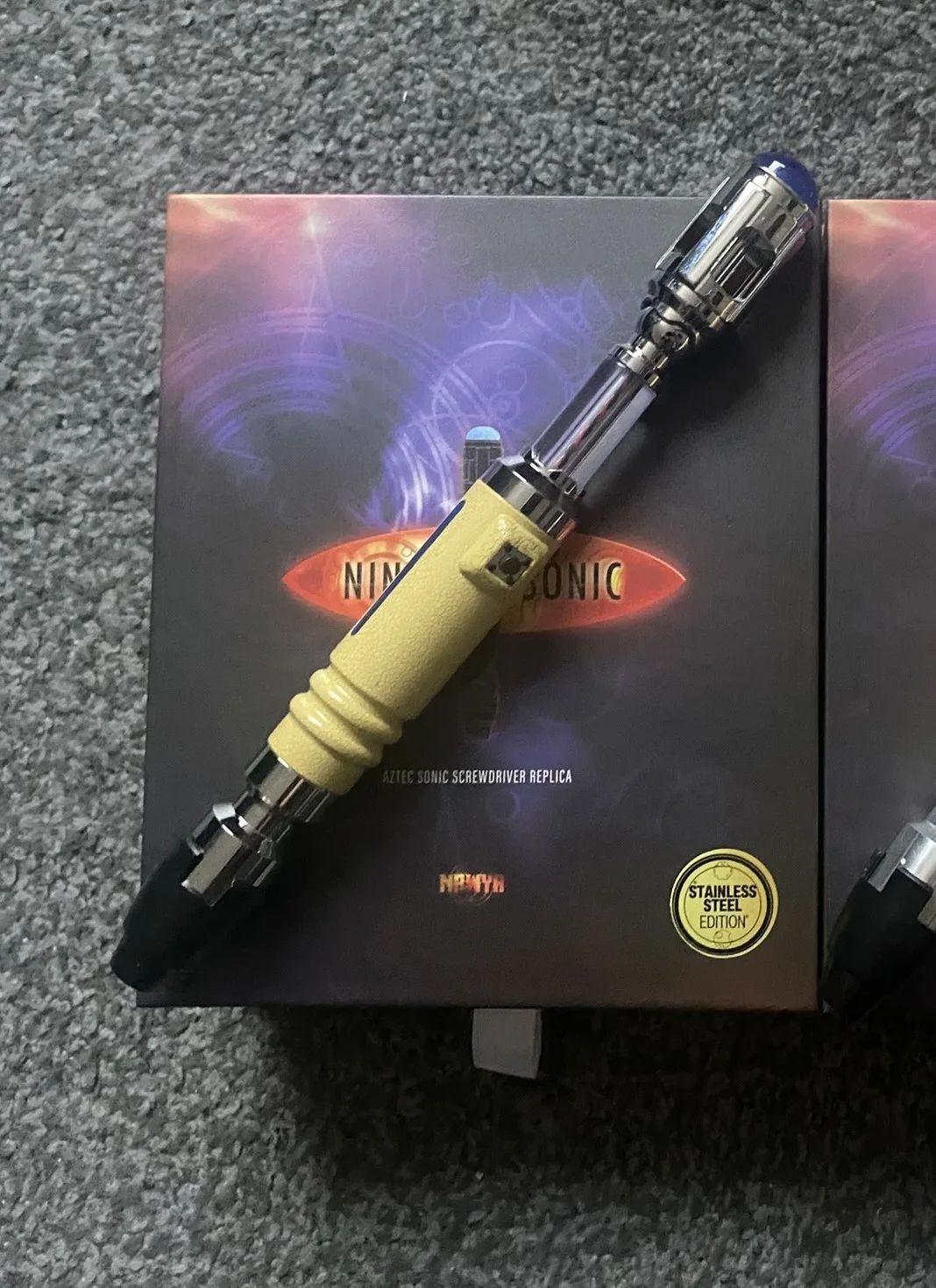 IN STOCK Doctor Who 9th Metal Sonic Screwdriver 10th LED Replica Toys Stainless, изображение 5