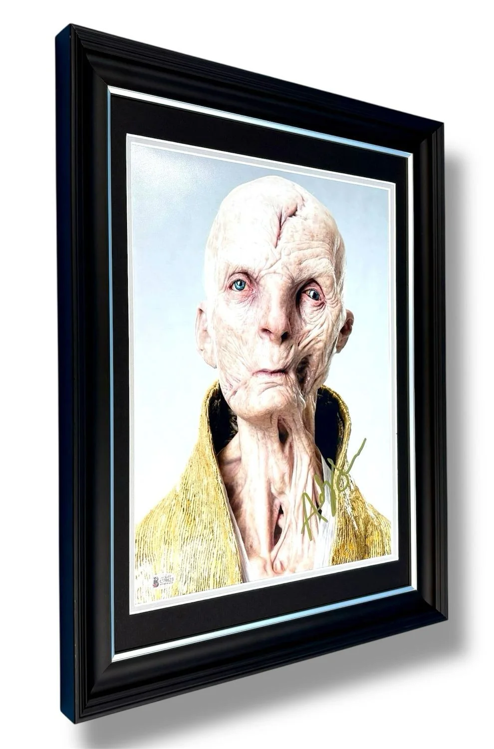 Andy Serkis Signed Photo Framed & Beckett COA Autograph Auto Star Wars Poster, изображение 2