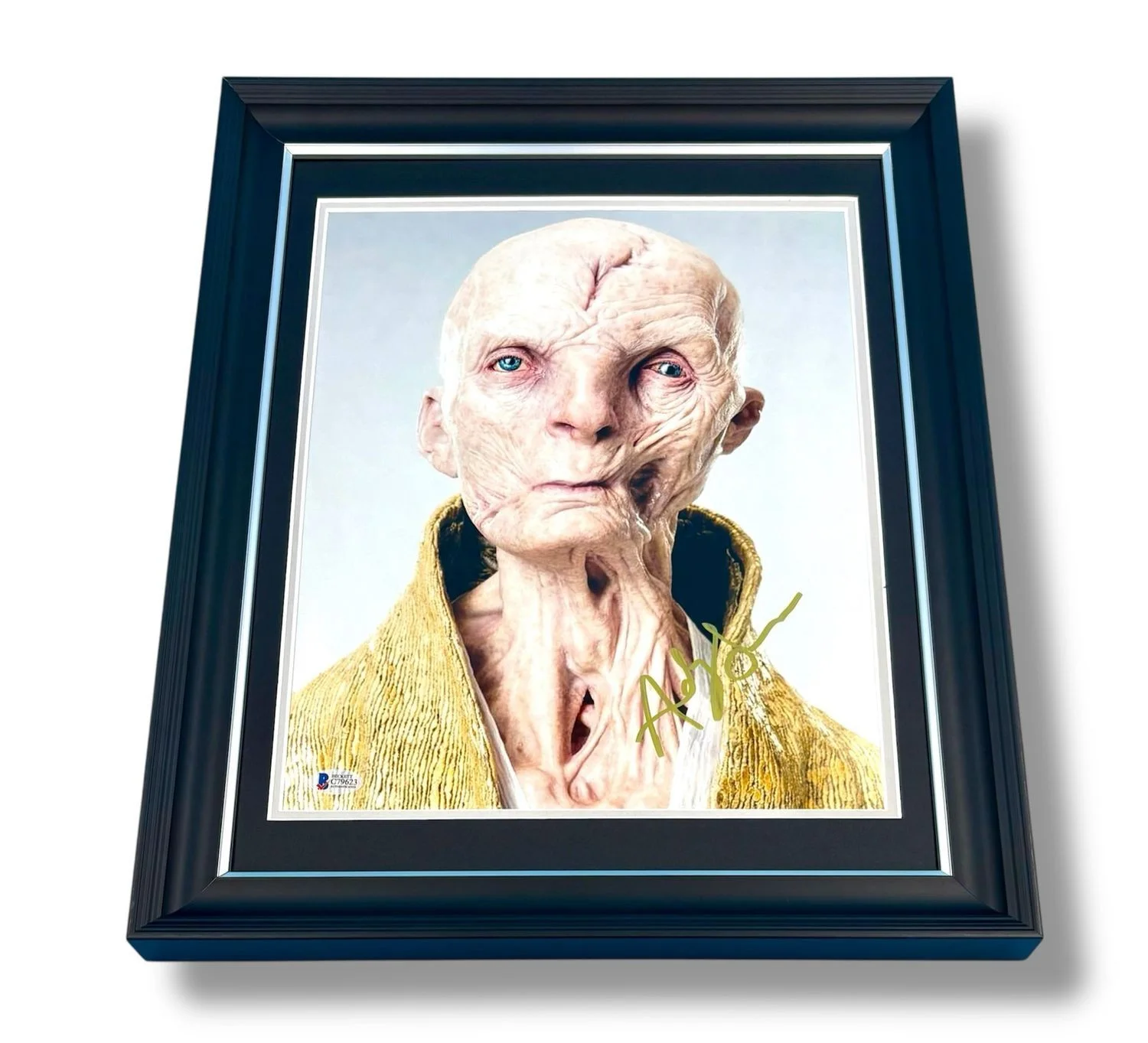 Andy Serkis Signed Photo Framed & Beckett COA Autograph Auto Star Wars Poster, изображение 4