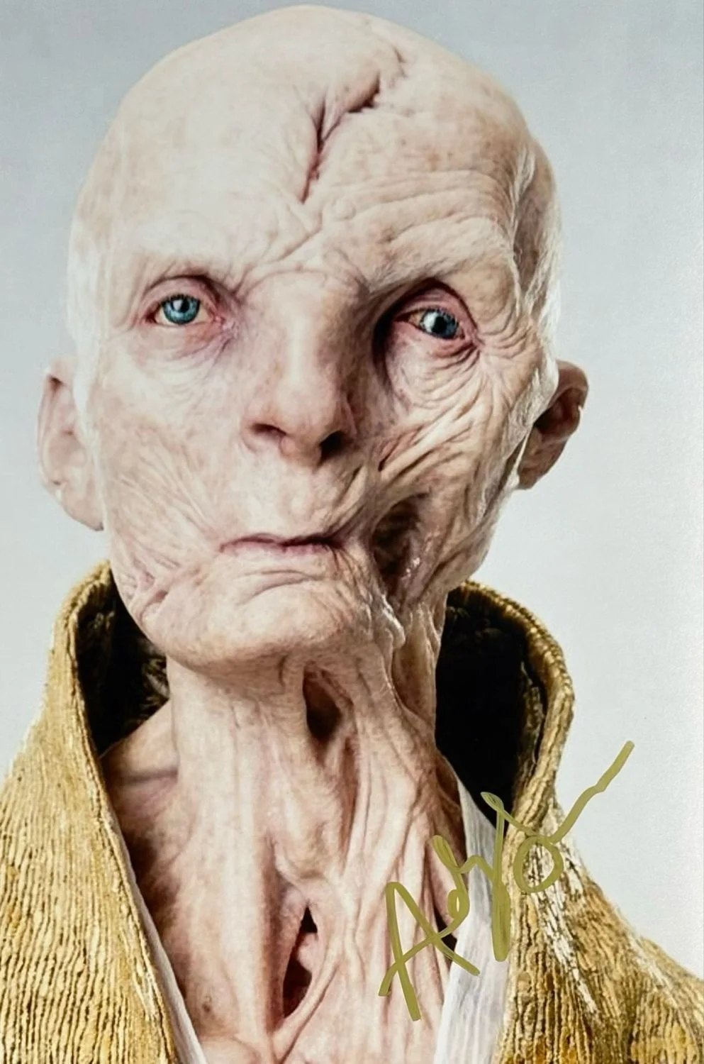 Andy Serkis Signed Photo Framed & Beckett COA Autograph Auto Star Wars Poster, изображение 5