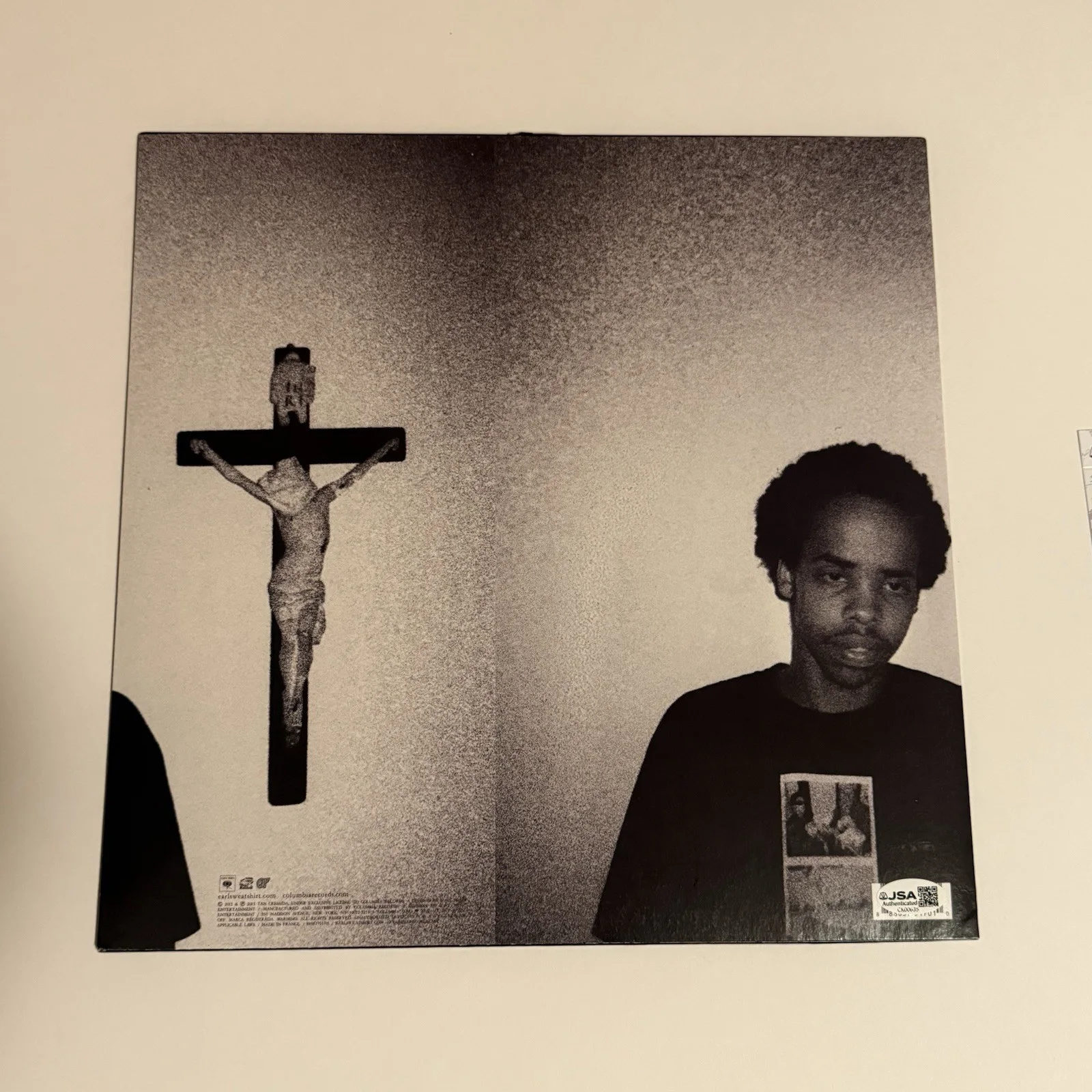 EARL SWEATSHIRT THE ALCHEMIST SIGNED DORIS VINYL RECORD WITH JSA COA, image 3