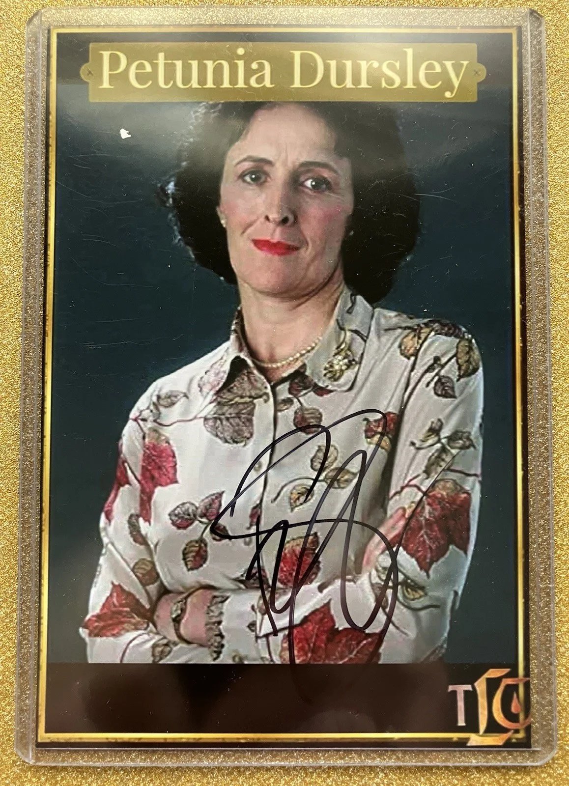 Fiona Shaw — Fiona Shaw HARRY POTTER Autograph Photo Petunia Dursley JSA