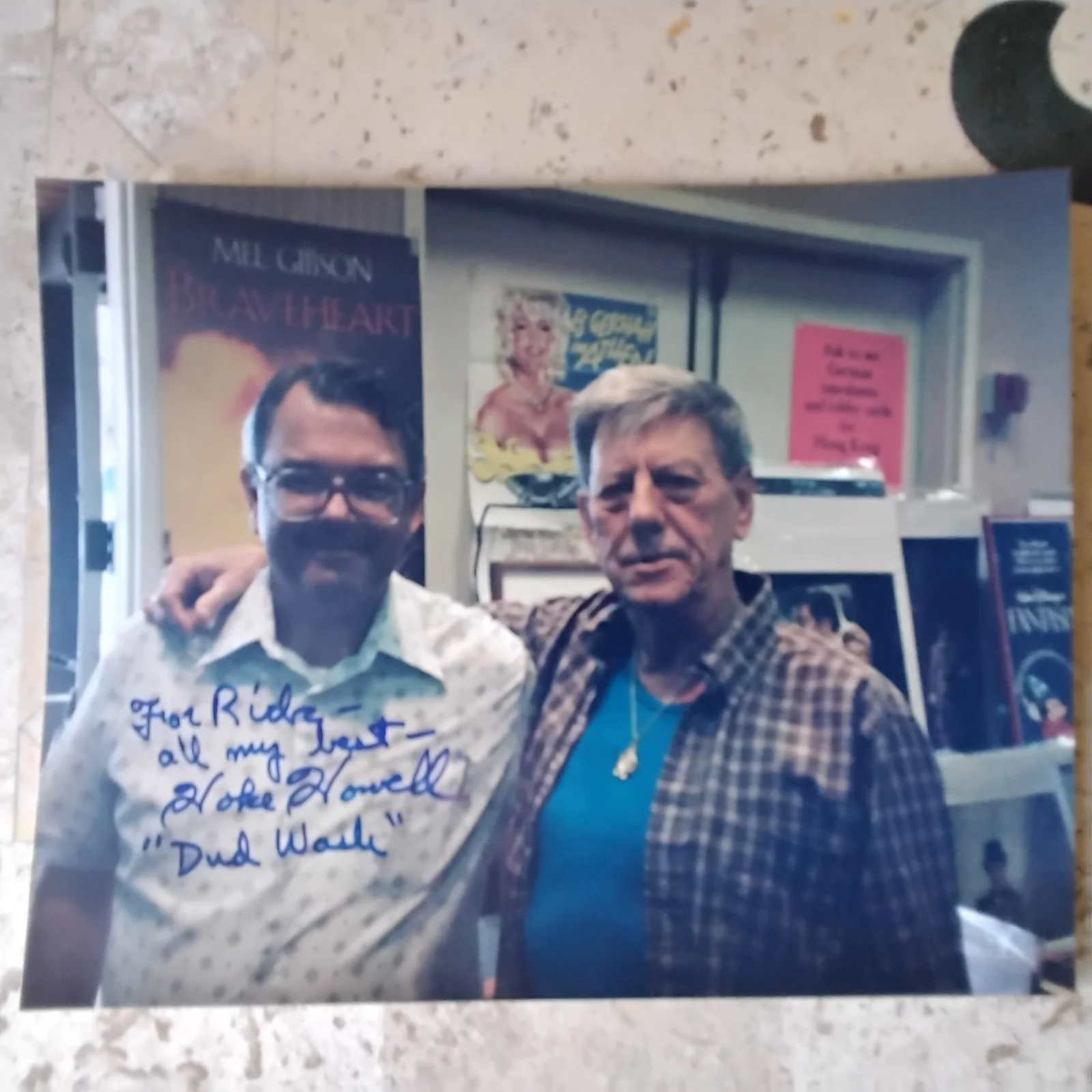 Hoke Howell SIGNED 8x10 Photo Movie TV Actor The Hustler 48 Hours Andy Griffith, изображение 2