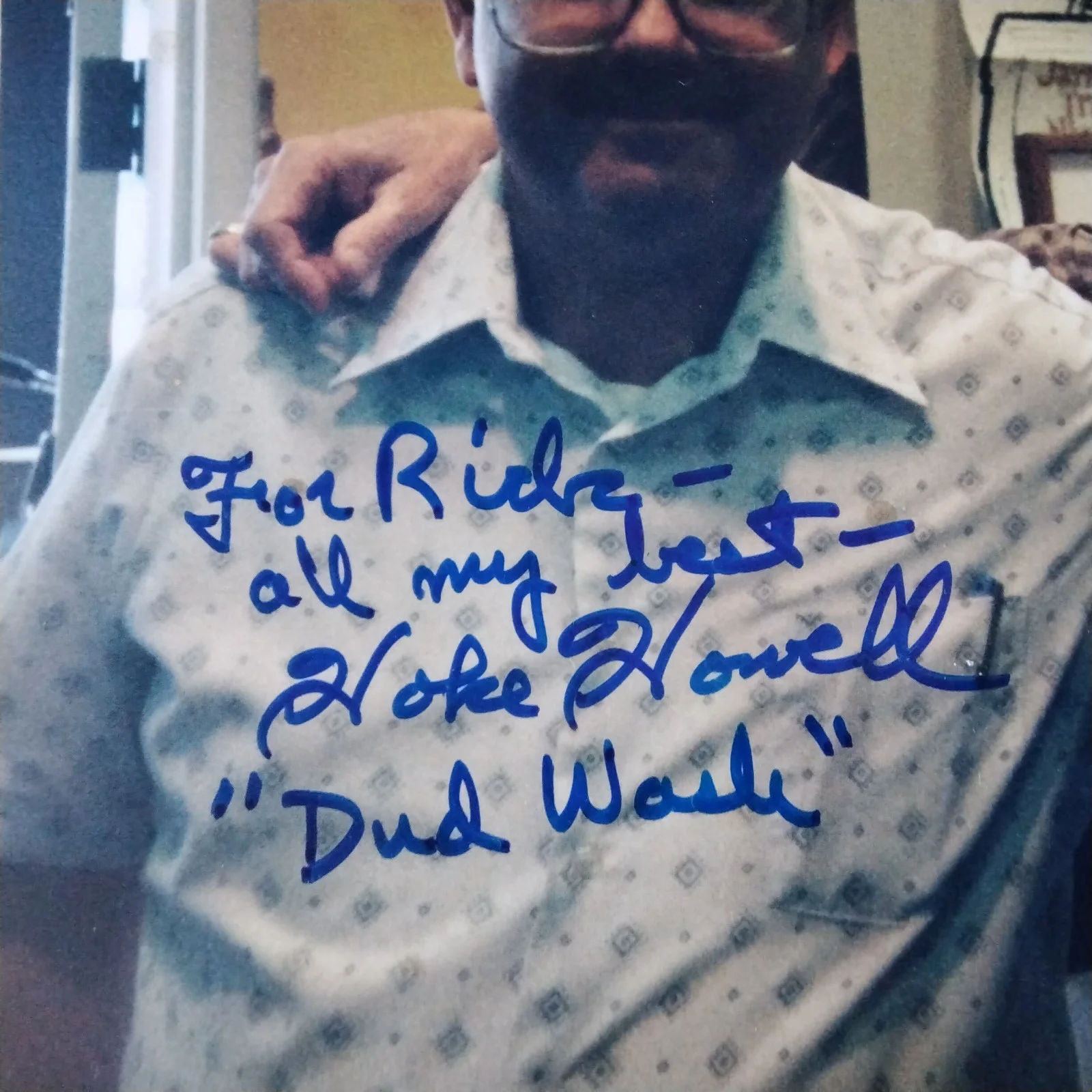 Hoke Howell SIGNED 8x10 Photo Movie TV Actor The Hustler 48 Hours Andy Griffith, изображение 4