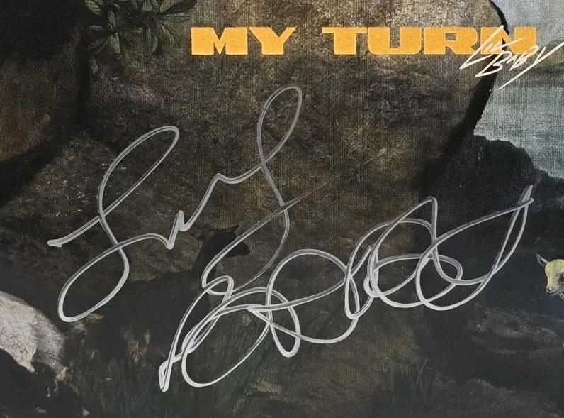Lil Baby Rapper Signed My Turn Vinyl LP Autograph Sum 2 Prove BAS BECKETT, image 2