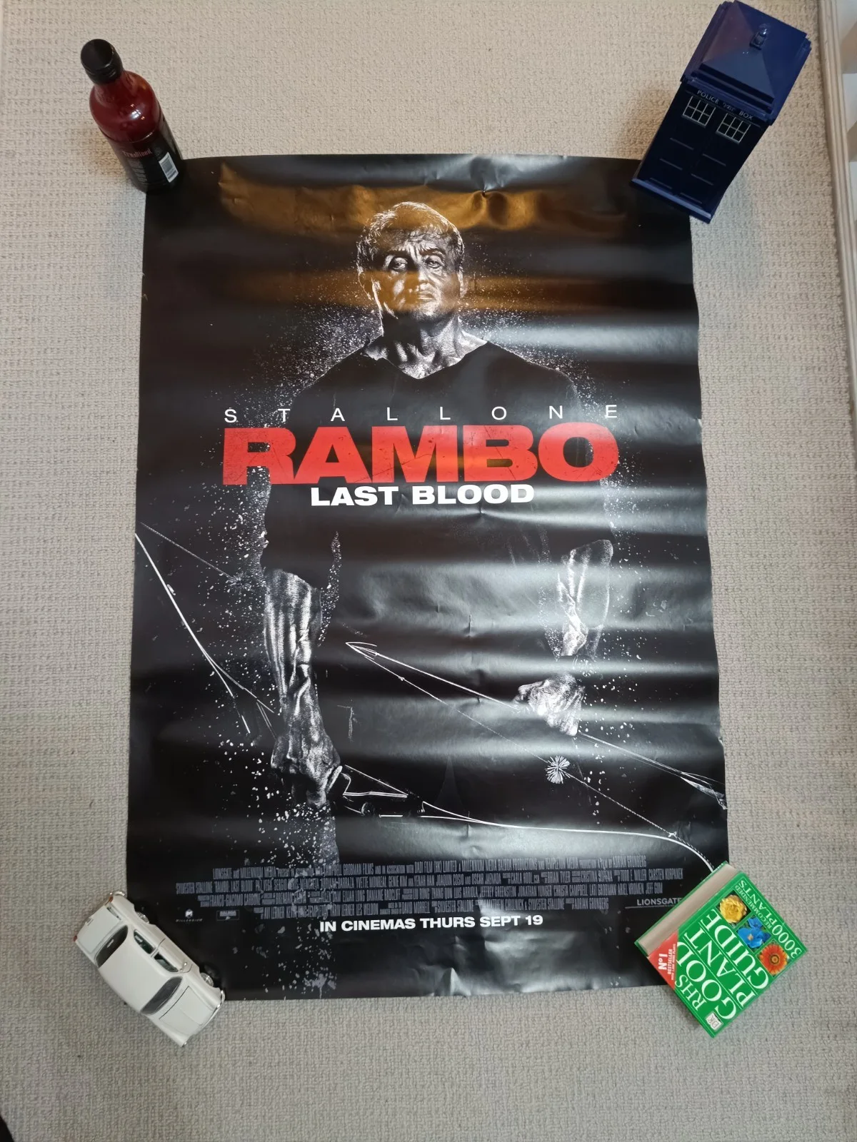 Set of 2 Original Rambo: Last Blood One-Sheet Movie Posters – Rare Collectible, изображение 2