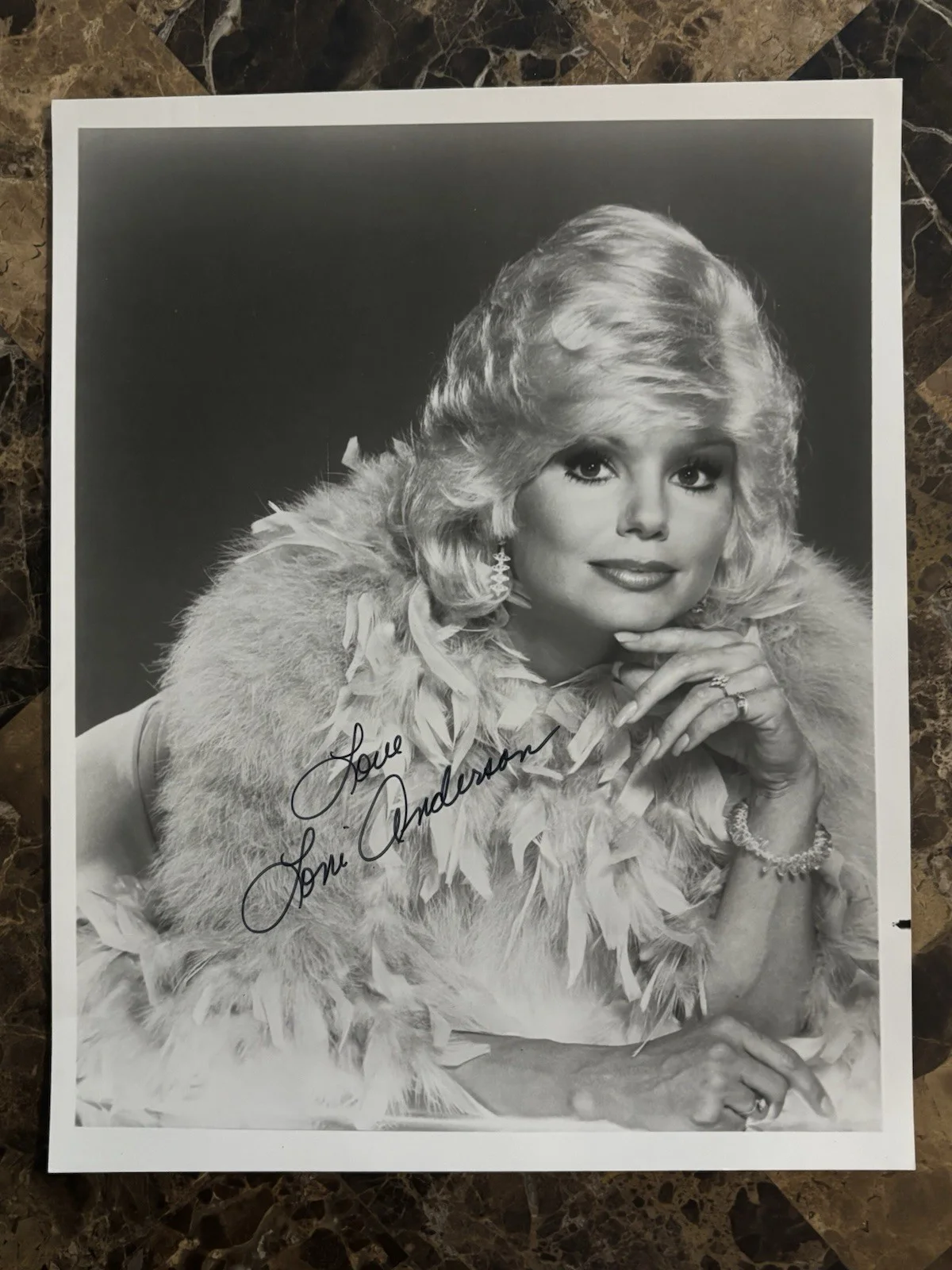 Loni Anderson — Loni Anderson - Vintage Autograph Photo - Authentic Hand Signed 8x10