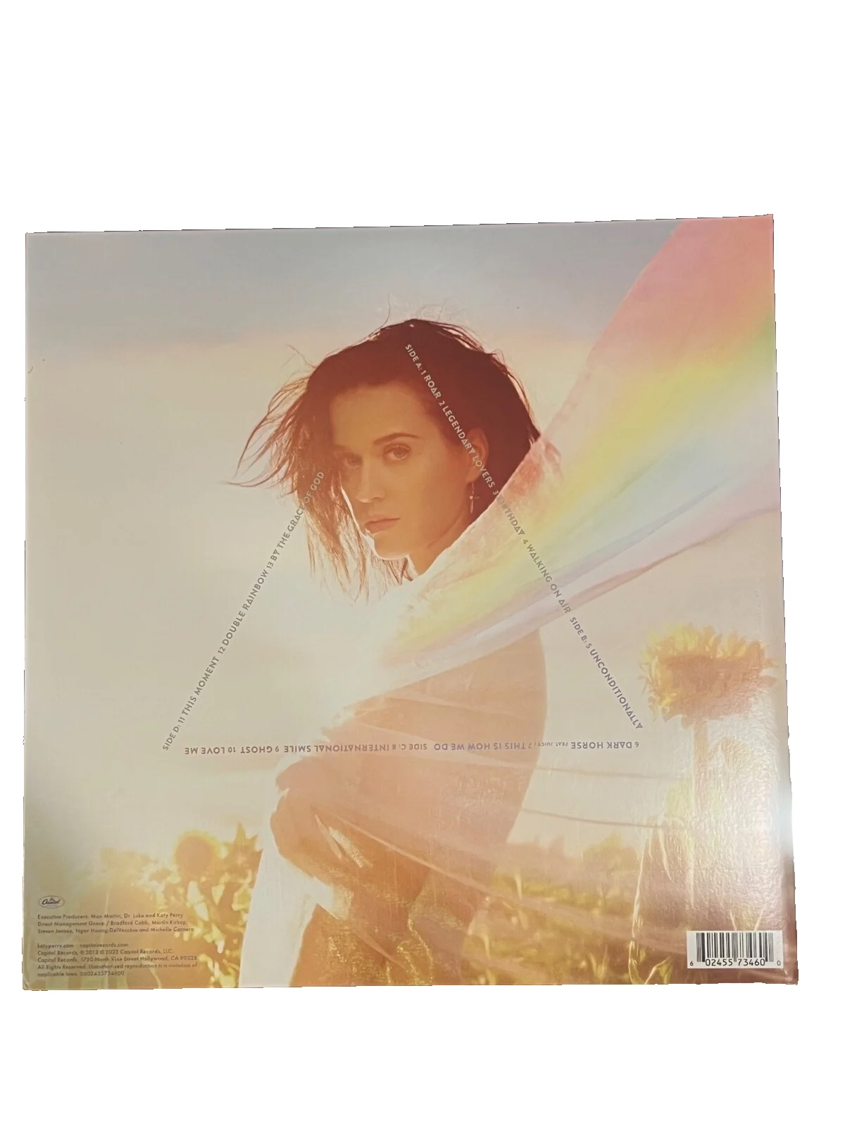 KATY PERRY SIGNED “PRISM” VINYL W/ EXACT VIDEO PROOF ALBUM AUTOGRAPH, изображение 3