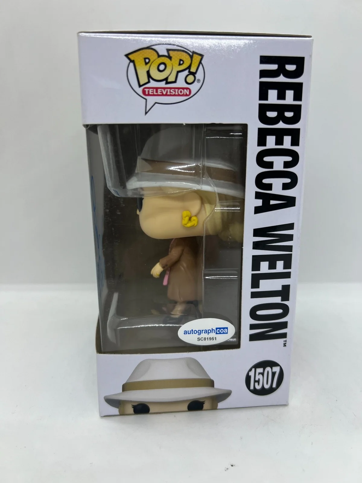 Hannah Waddingham Signed Rebecca Welton Funko Pop Ted Lasso #1507ACOA, изображение 2