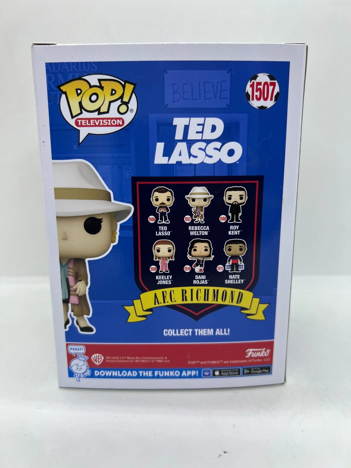 Hannah Waddingham Signed Rebecca Welton Funko Pop Ted Lasso #1507ACOA, изображение 3