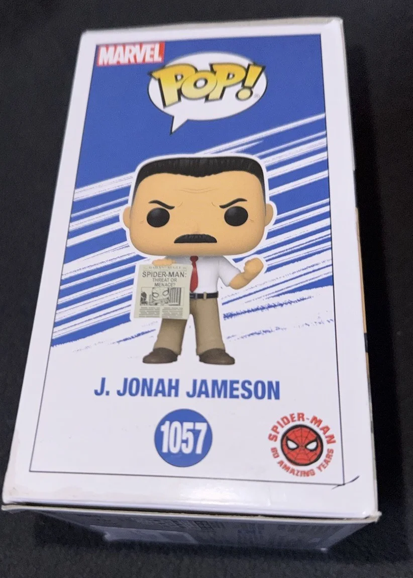 JK Simmons — JK Simmons signed J Jonah Jameson funko pop Spiderman No Way Home poster photo, изображение 5