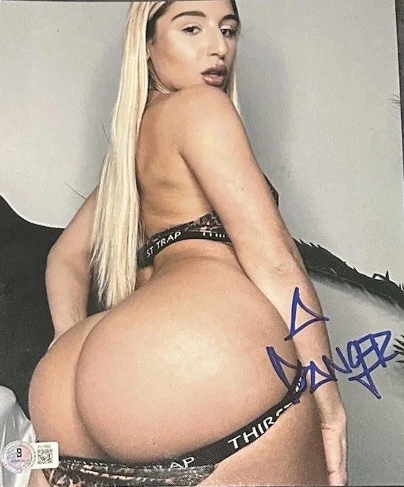 Abella Danger — Abella Danger Signed Sexy 8 X 10 Photo Becket BAS Certified Adult XXX # 6, изображение 2