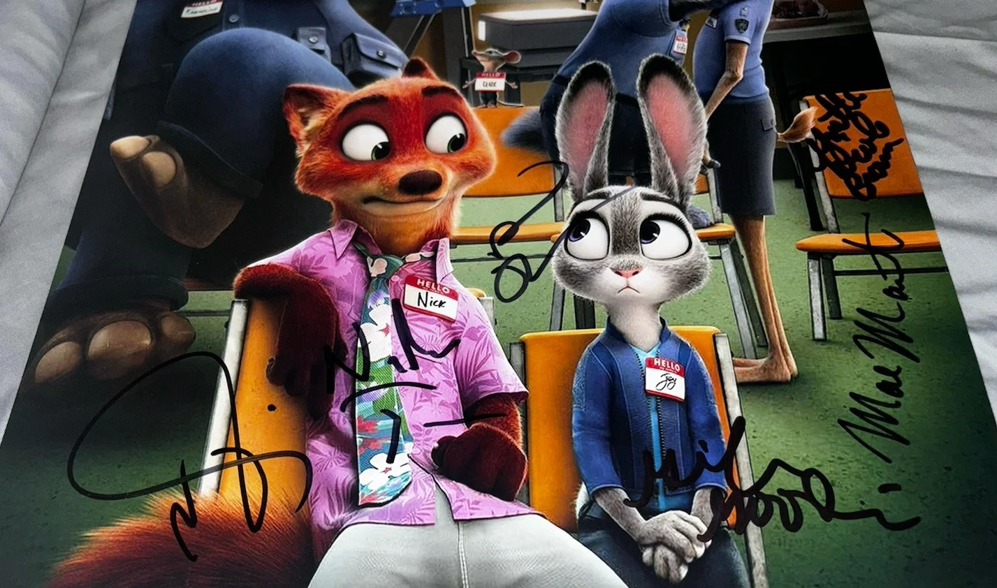 Zootopia 2 Signed Cast 12x18 Photo x8 Ginnifer Goodwin, Tudyk, Warburton +5, image 2