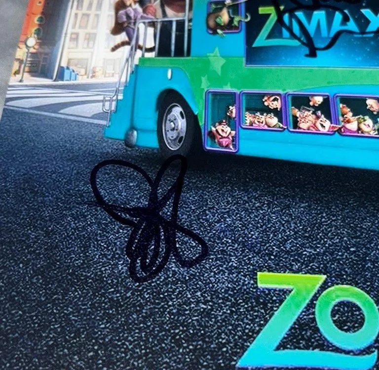 Zootopia 2 Signed Cast 12x18 Photo x8 Ginnifer Goodwin, Jason Bateman +6, изображение 5
