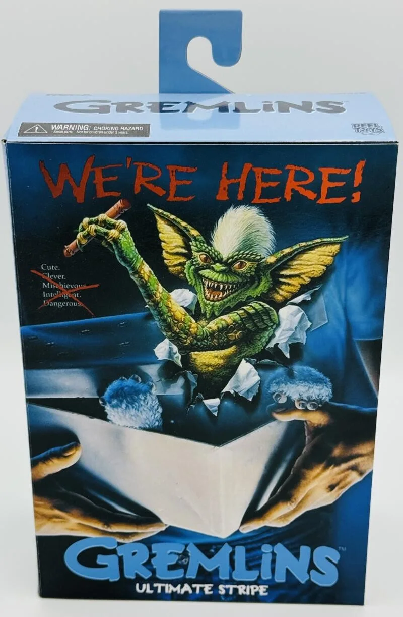 JOE DANTE — JOE DANTE SIGNED GREMLINS ULTIMATE STRIPE NECA FIGURE W/SKETCH AUTOGRAPH BAS J89, изображение 4