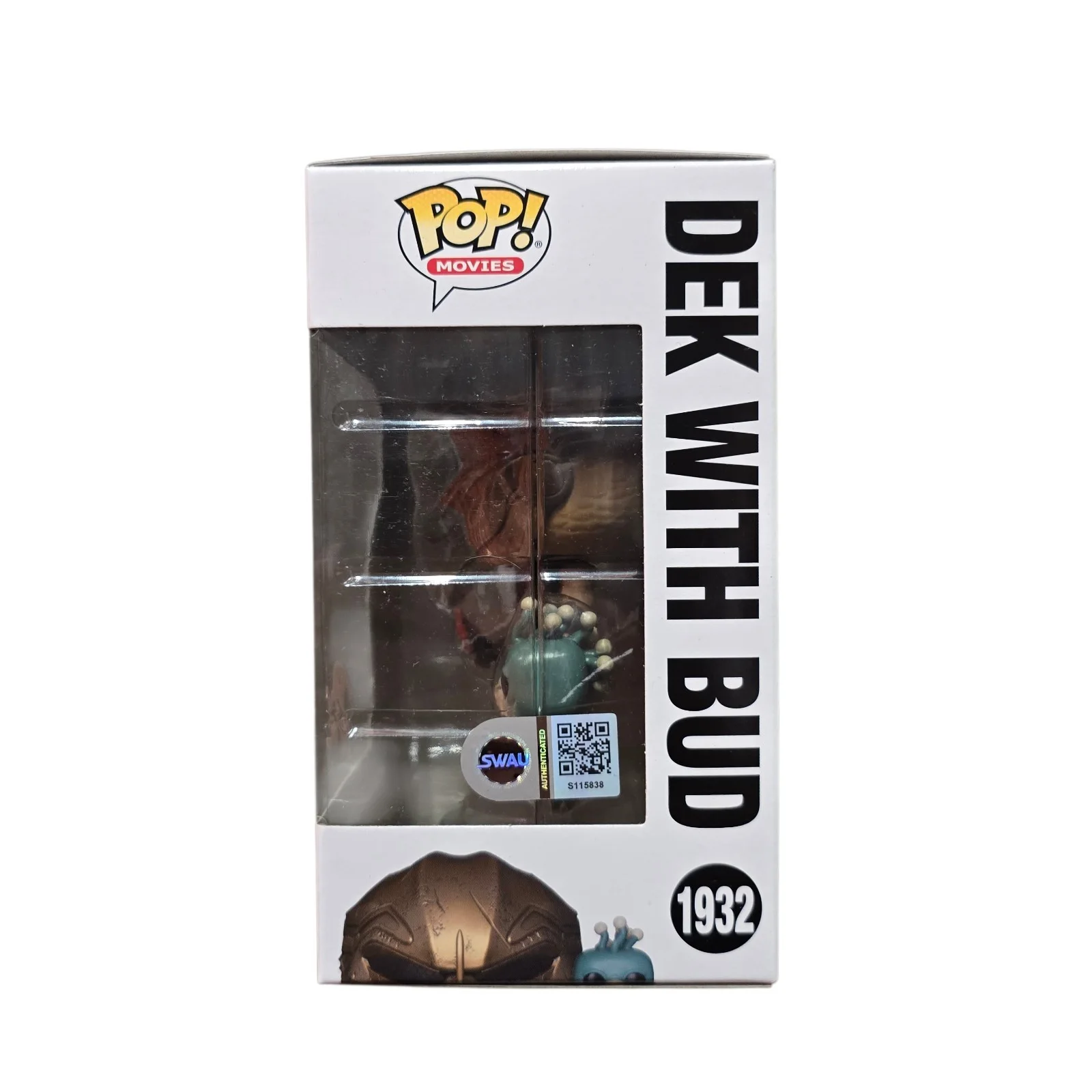 Dimitrius Koloamatangi — Dimitrius Koloamatangi Signed Dek Funko 1932 Predator Badlands SWAU COA RARE, image 2