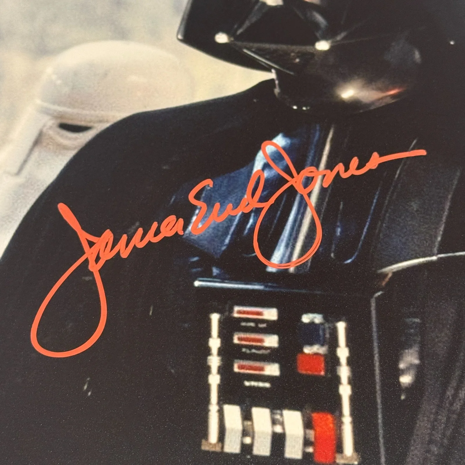 James Earl Jones — James Earl Jones Darth Vader Star Wars Signed Autographed Auto 8x10 Photo w/ COA, image 3