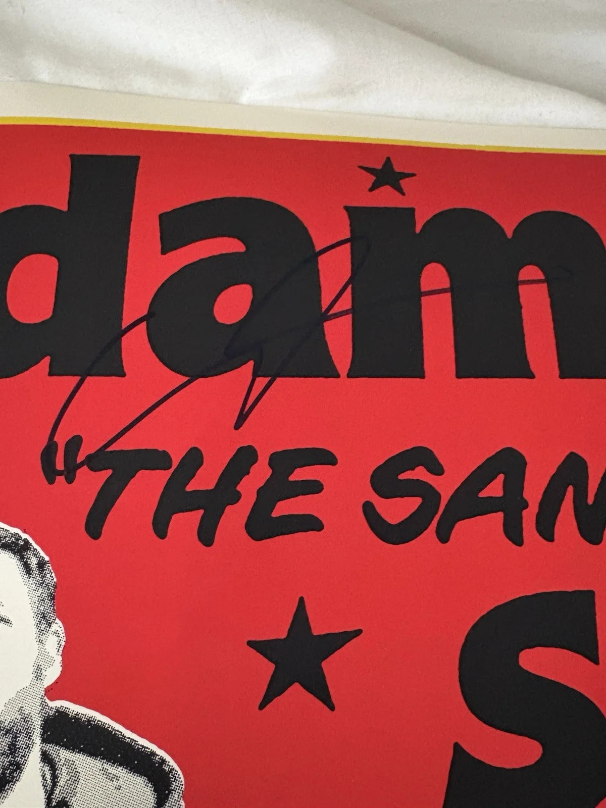 * ADAM SANDLER You're My Best Friend Tour Poster Signed Autographed Beckett Coa, изображение 2