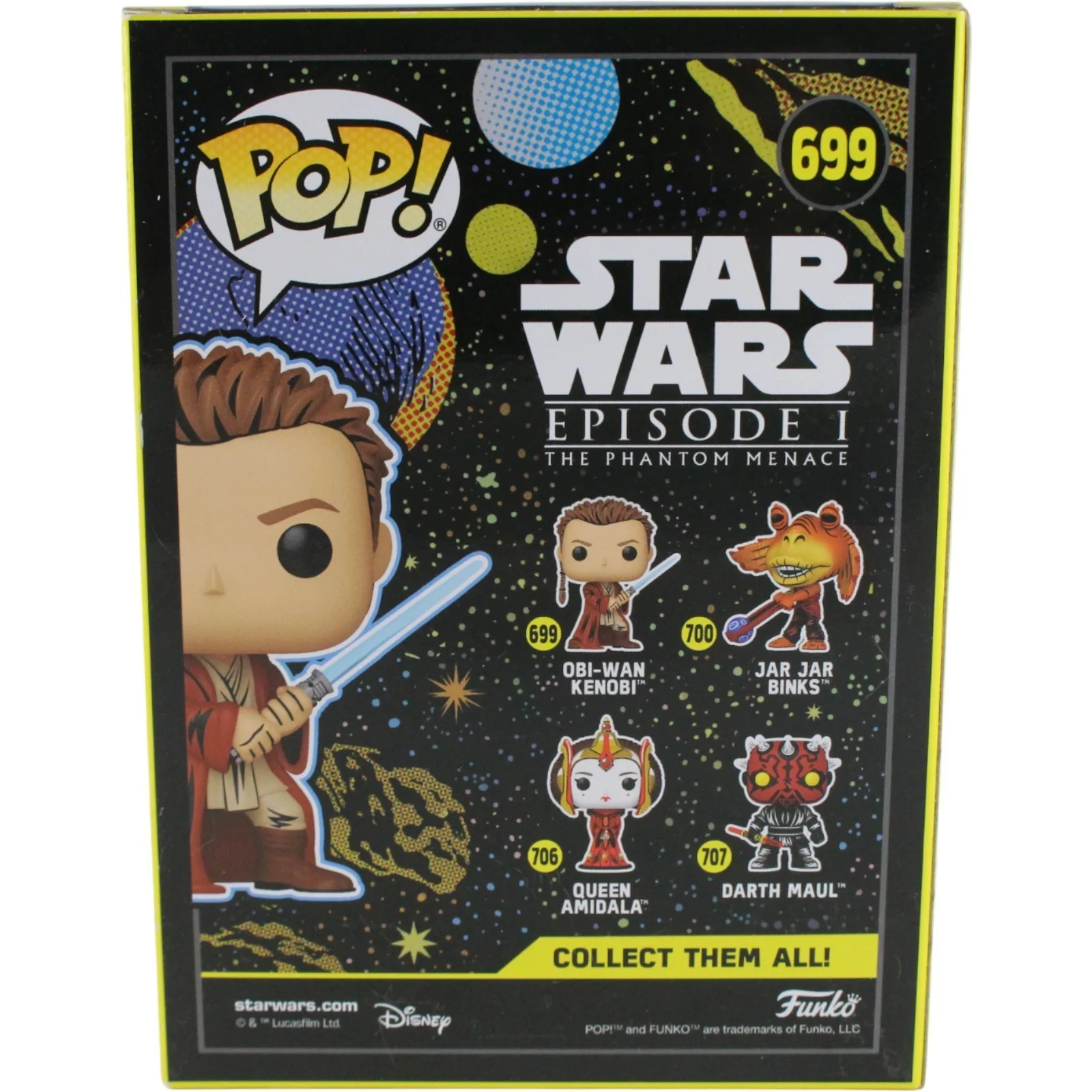 Ewan McGregor Autographed Star Wars Funko Pop! #699 Obi-Wan Kenobi Beckett 53789, image 5