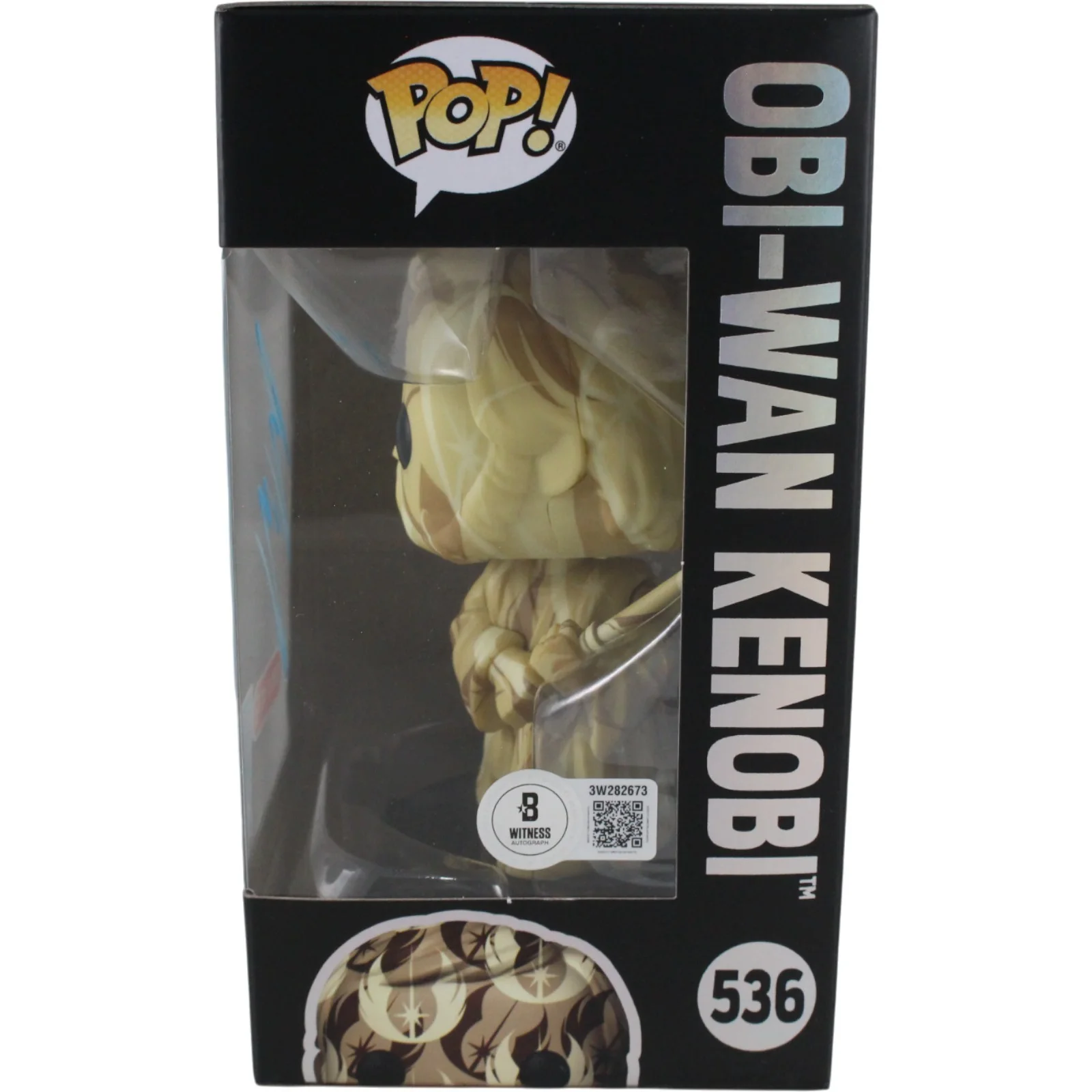 Ewan McGregor Autographed Star Wars Funko Pop! #536 Obi-Wan Kenobi Beckett 53787, image 3