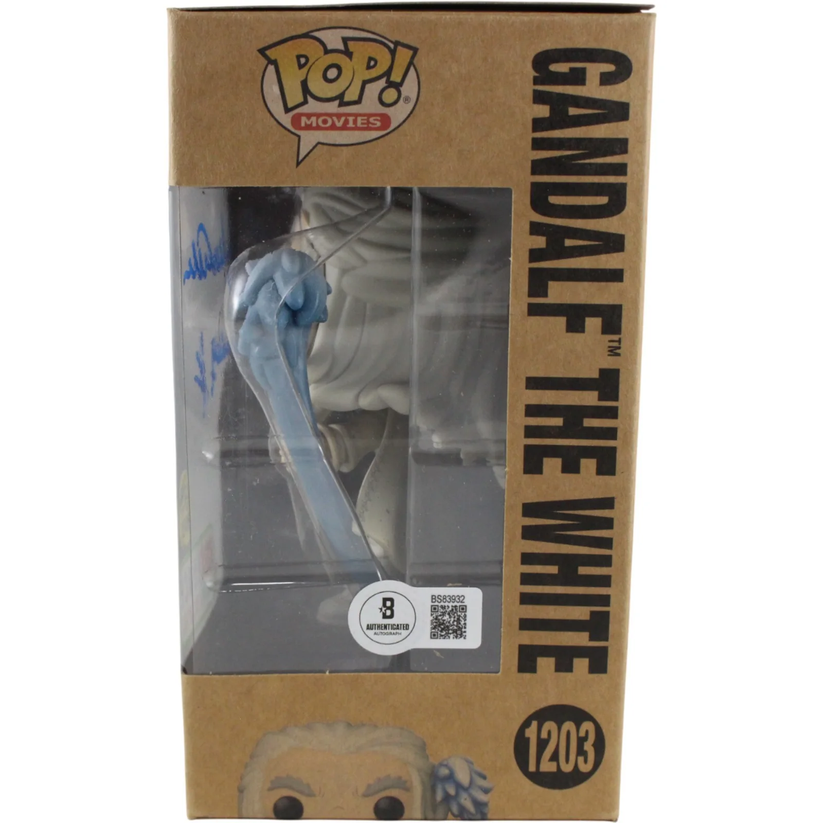 Ian McKellen Autographed Lord of the Rings Funko Pop! 1203 Gandolf Beckett 53790, изображение 3