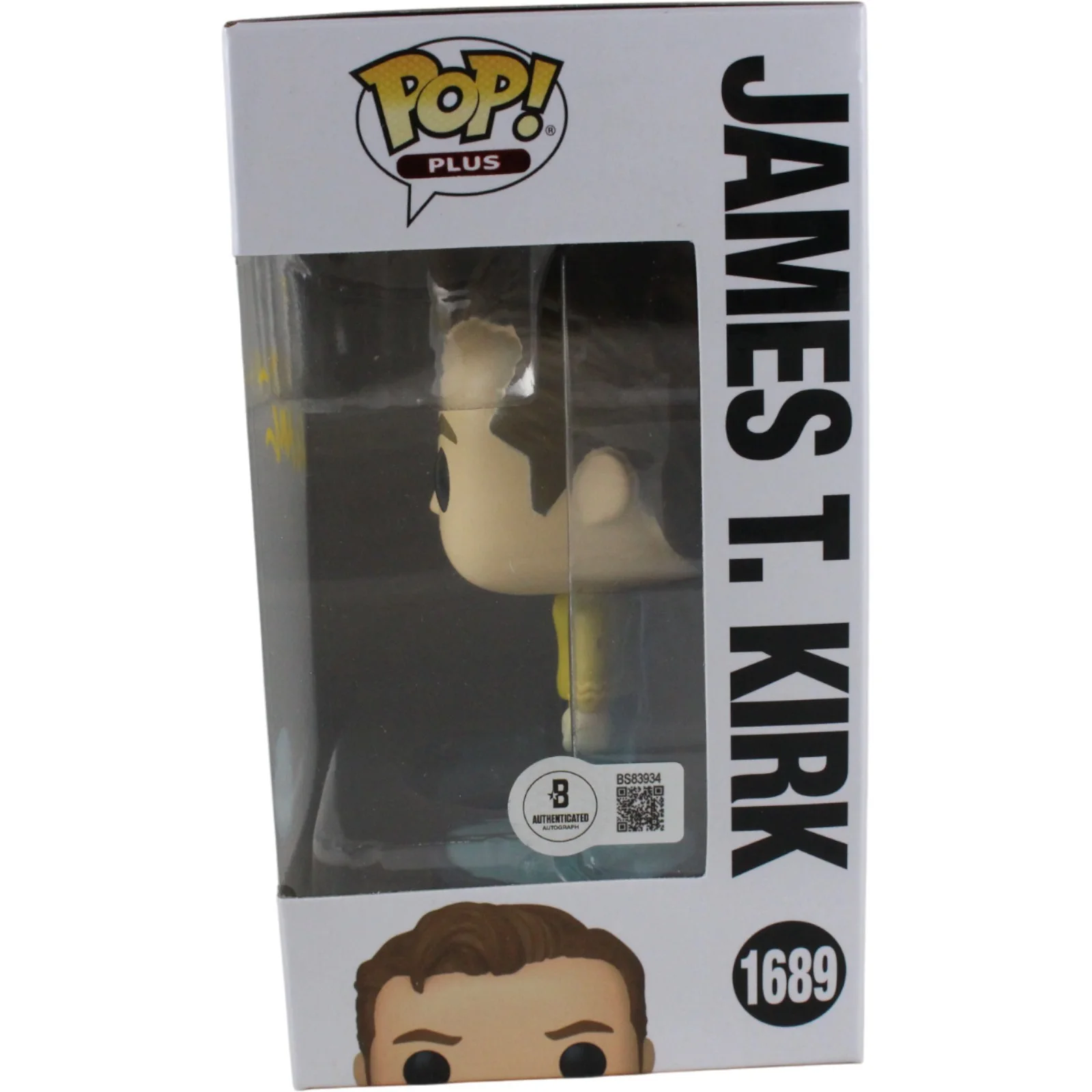 William Shatner — William Shatner Autographed Star Trek Funko Pop! 1689 James T Kirk Beckett 53798, изображение 3