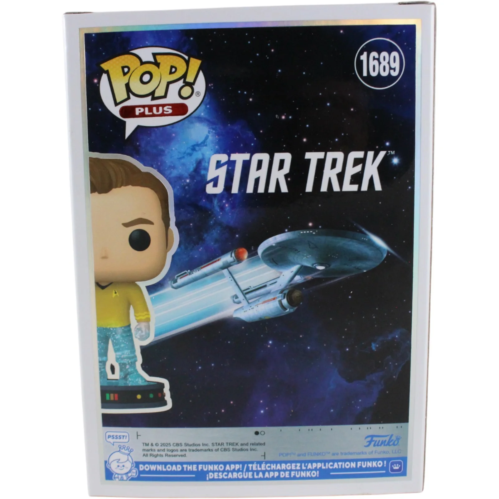 William Shatner — William Shatner Autographed Star Trek Funko Pop! 1689 James T Kirk Beckett 53798, изображение 4